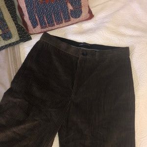 Zara Corduroy Wide Leg Pants
